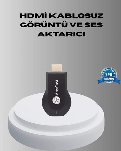 Akıllı Telefon ve TV Arasında Kablosuz Ekran Yansıtma Cihazı ürün görseli 1