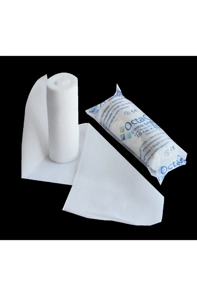 OCTAMED Octacare Elastik Sargı Bezi 10 Cm X 4 M 50 Li Paket ürün görseli 1