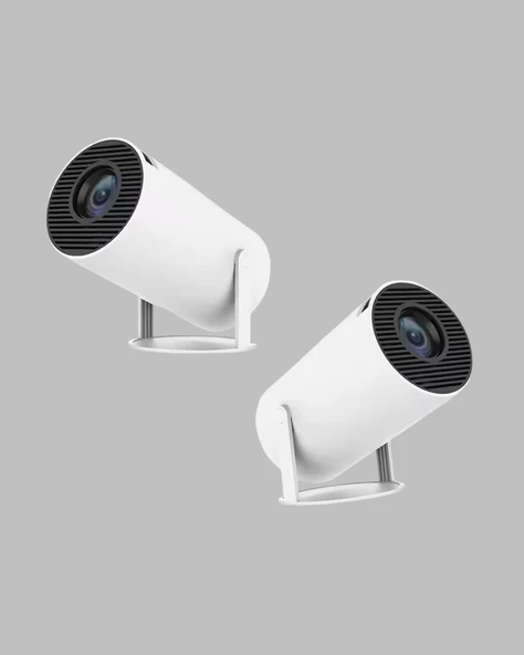 Kablosuz Bağlantılı Full HD Ev Sinema Projeksiyonu 160 ANSI Lümen - Resim 5