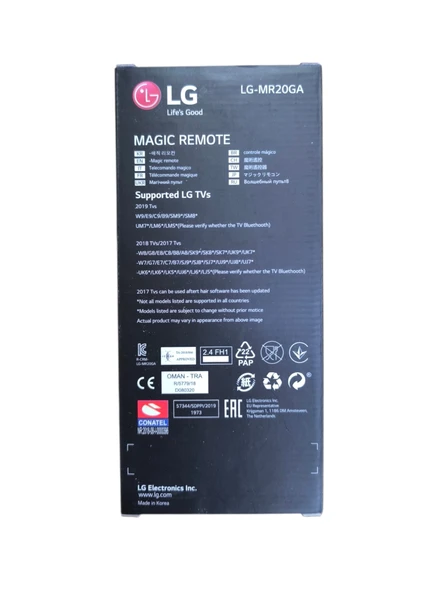 LG AKB75855501 AN-MR20GA-AN-MR650A Mouse ve Ses Komutlu Orjinal Kumanda - Resim 3