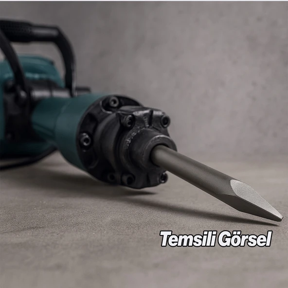 Profesyonel Beton Kırma Yontma Ucu SDS Max Murç 18x400 mm Uzun Ömürlü Dayanıklı Kırıcı Uç - Resim 3