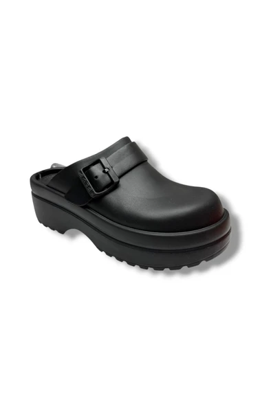 Akınal E443.Z-26 Dolgu Topuk Sabo Kadın Terlik - Resim 4