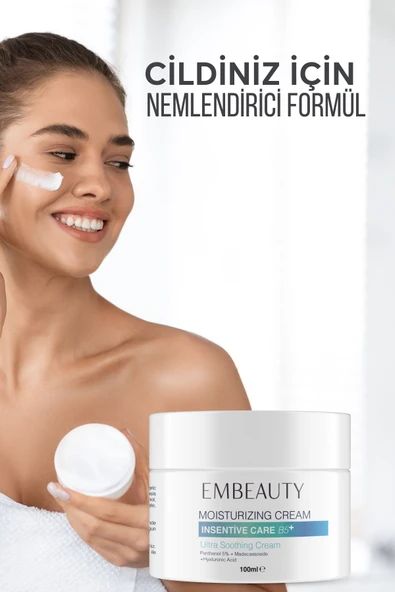 EMBEAUTY CİLT YENİLEYİCİ -BARİYER GÜÇLENDİRİCİ VE HYALÜRONİK ASİT-PANTHENOL İÇERİKLİ YOĞUN NEMLENDİRİCİ KREM - Resim 3