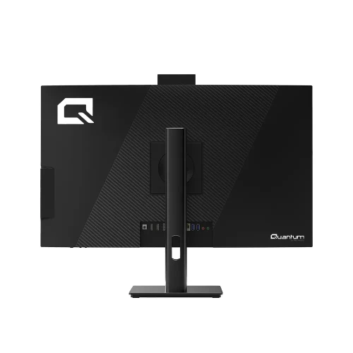 QUANTUM Phase One N6104, Ultra 5-120U, 27" FHD Ekran, 16Gb Ram, 512Gb SSD, Wi-Fi6, HDMI, DP, Type-A, Type-C, Paylasimli Ekran Karti, Free Dos, All In One PC, Black - Resim 2