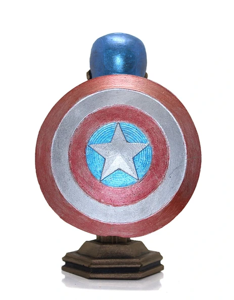 Captain America Büst - Resim 3