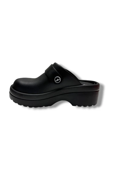 Akınal E443.Z-26 Dolgu Topuk Sabo Kadın Terlik - Resim 6