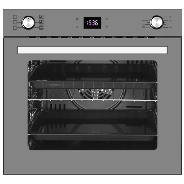 Ferre ve AFM Tech Marka / GreyZon Antrasit Gri Ultra Sessiz Ankastre Set( D079-SA +FM2210 + FM7710) - Resim 3