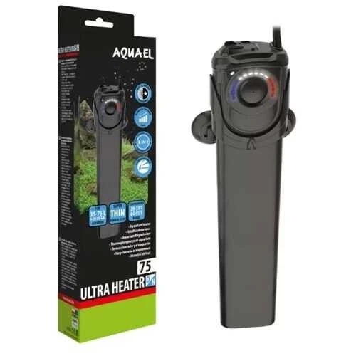 Aquael Ultra Heater D&N Plastik Akvaryum Isıtıcısı 75 W ürün görseli 1