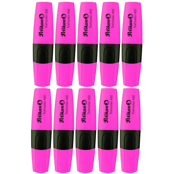 Pelikan Fosforlu Kalem 490 Pembe 940395 - Resim 3