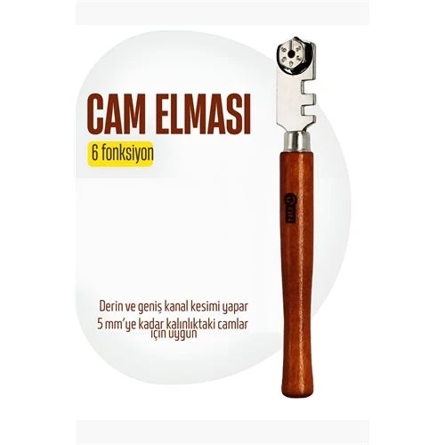 HSNET Elmas Cam Kesici - Kalem Tipi Cam Kesici Cam Kesme Elması ürün görseli 1