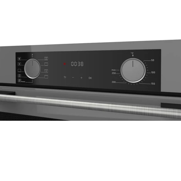 Ferre ve AFM Tech Markalı / MENO FRYART AİRFRY /Antrasit Ankastre Set ( XE63CPR + FM2210 + FM3407 ) - Resim 6