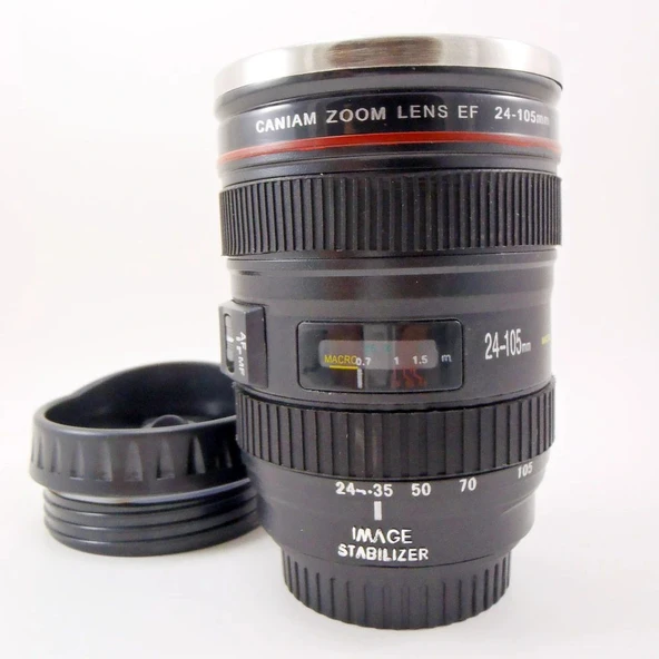 Objektif Görünümlü Termos Bardak ürün görseli 1