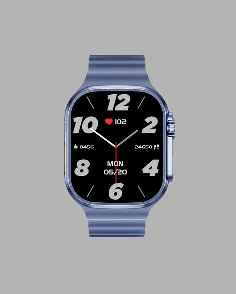 Ultra Akıllı Saat 420x480 IPS Ekran Kalp Atış - Resim 3