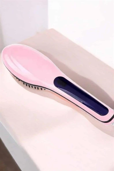 Saç Düzleştirici Tarak Isı Ayarlı Yıpranma Önleyici Düzleştirici Fön Tarak - Resim 4