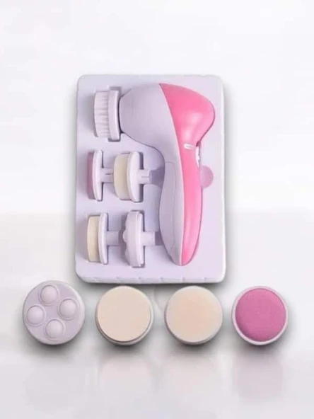 5 İN 1  TEMİZLEYİCİ YÜZ MASAJ ALETİ - Resim 4