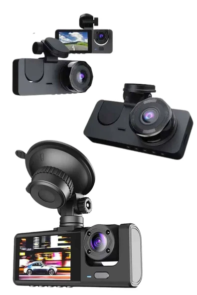 CarPlay Fotoğraf ve Video Kaydedici Araç İçi Kamera Ekranlı - Resim 2