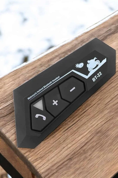 Kask Kulaklık Bluetooth Motosiklet Kulaklık Intercom Su Geçirmez - Resim 5