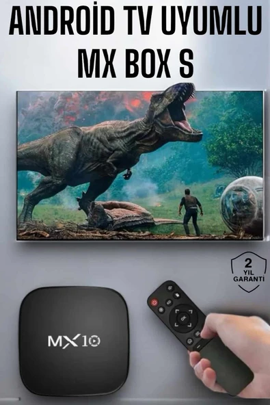 4K TV Uyumlu HD Çözünürlüklü Mx Box S 8 GB ürün görseli 1