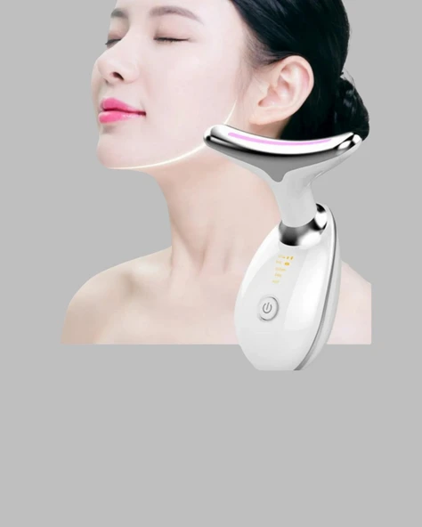 Kırışıklık Önleyici Güzellik Cihazı | Mikro Akım Masaj ve Isı Terapisi - Resim 4