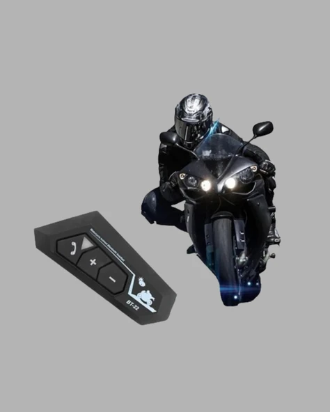 Motosiklet Sürüşleri İçin BT22 Kask Bluetooth Kulaklık Mikrofonlu - Resim 5
