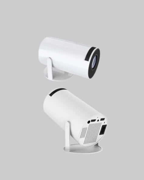 Full HD 4K Destekli Akıllı Projeksiyon – 130 inç Ekran, Uzun Ömürlü Ampul ve Çoklu Giriş - Resim 2