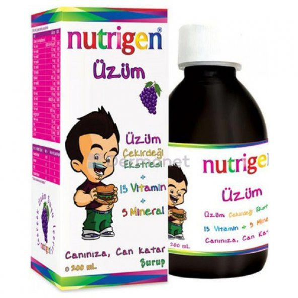 Nutrigen Üzüm Pediatrik Şurup 200 ml