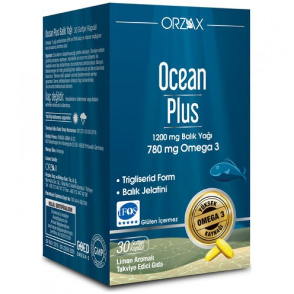 Ocean Plus 1200 mg 30 Kapsül