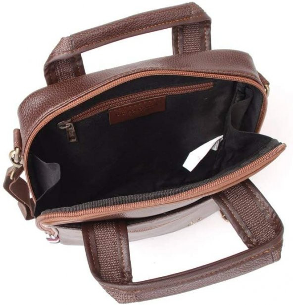 U.S. Polo Assn. Evrak Çantası Kahverengi Plevr6758 - 3