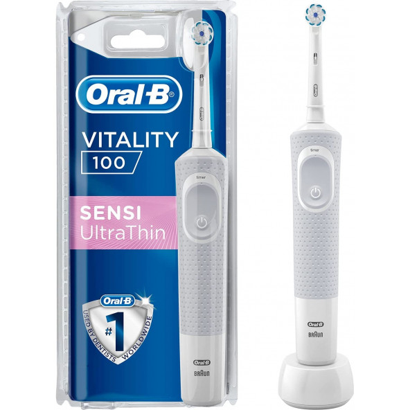 Oral-B Vitality 100 Sensi Ultra Thin Şarjlı Diş Fırçası - Kutulu - 2