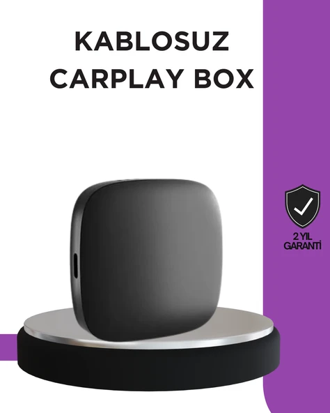 USB Girişli Tak Çalıştır Kablosuz Android Auto Cihazı ürün görseli 1