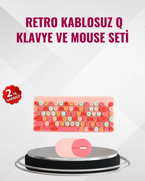 Kablosuz Bluetooth Klavye – Çoklu Cihaz Desteği, Akıllı Güç Tasarrufu ürün görseli 1