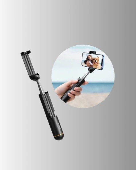 Bluetooth’lu Işıklı Selfie Çubuğu – Katlanabilir, 130 cm - Resim 3