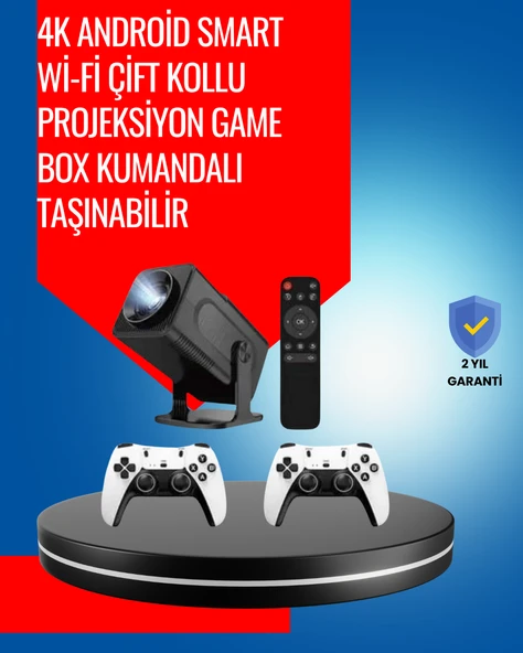 1.5 KG Ağırlığında, 4500 Retro Oyunlu Multimedya Projektör ürün görseli 1