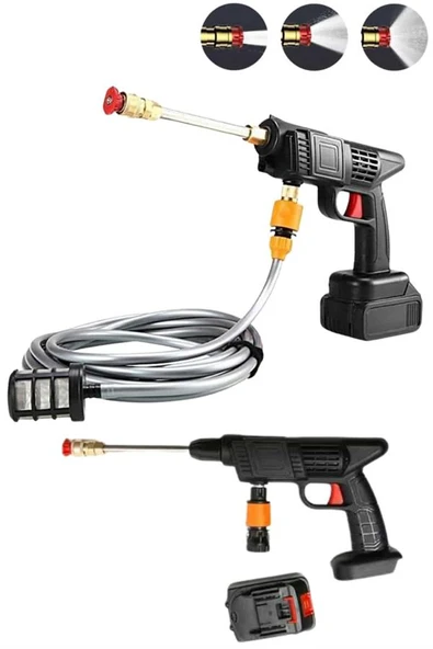 Akülü Oto Araç Yıkama Yüksek Basınçlı Araba Yıkama Makinesi Şarjlı ürün görseli 1