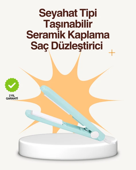 Seramik Kaplamalı, Saç Hasarını Azaltan Kısa Saçlara Uygun Bukle Maşası ürün görseli 1