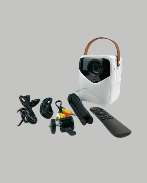 Hafif ve Taşınabilir Projektör – 750 Gram Ağırlıkla Mobil Kullanıma Uygun - Resim 5