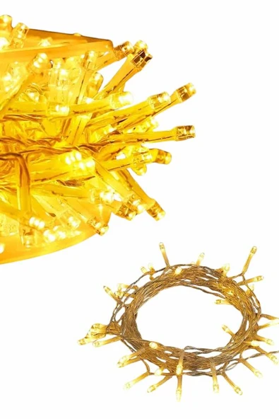 Dekoratif Peri Led 100 Ledli Gün Işığı Pilli 10 Metre Gün Işığı ürün görseli 1