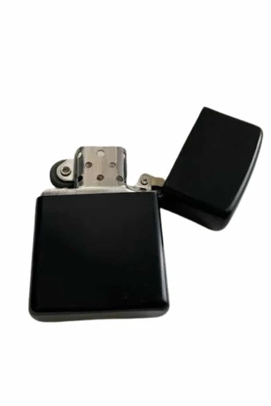 Çakmak Parlak Siyah Doldurulabilir Hedyelik Eşya - Resim 5