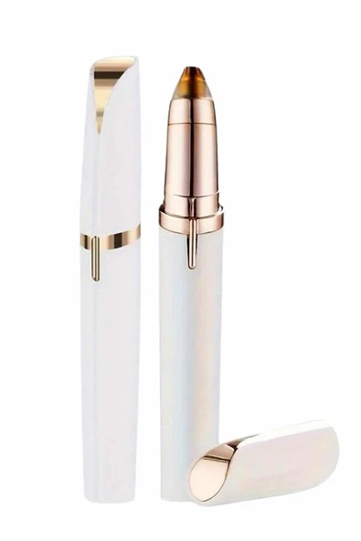 Kaş Bıyık Tüy Epilasyon Aleti Pilli Yüz Kaş Epilatör Kıl Tüy Alma Epilasyon - Resim 4