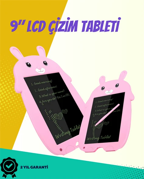 Uzun Pil Ömürlü, Kilit Fonksiyonlu Elektronik Yazı Defteri ürün görseli 1