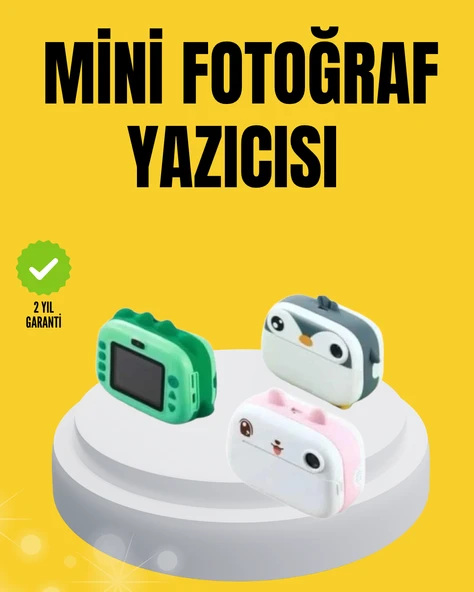 Baskı Kamera – Çift Lensli, Anında Baskı ve 10X Zoom Özellikli Dijital Fotoğraf Makinesi ürün görseli 1