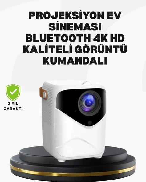 50 inç TV Deneyimli Projektör – Yakın Mesafede Geniş Görüntü ürün görseli 1