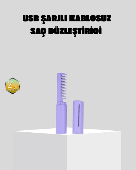 Ayarlanabilir Isı Kontrollü Saç Şekillendirici – İnce ve Kalın Tellere Uyumlu ürün görseli 1