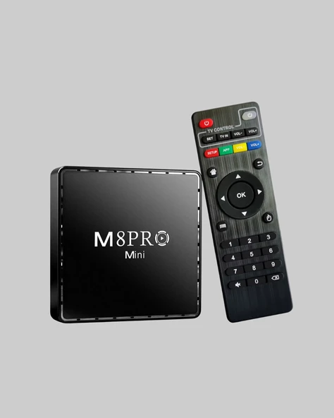 M8Pro Mini 2 10K Android TV Box – Oyun Konsolu ve Akıllı Medya Merkezi - Resim 5