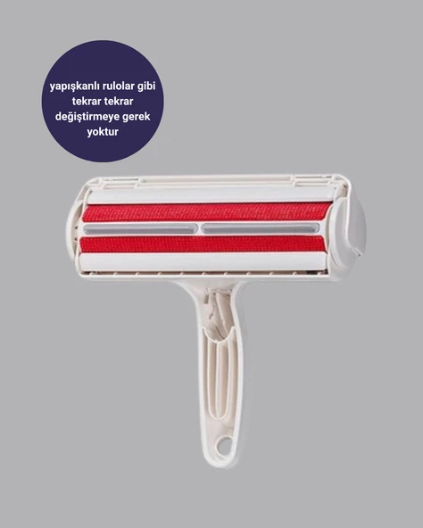 Hazneli Pratik Tüy Temizleyici Kıyafet ve Mobilya Tüy Alma Aracı - Resim 3