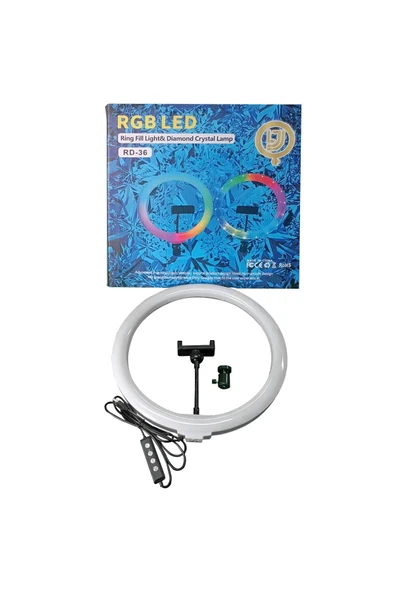 RD36 Diamond RGB Selfie Işığı-(5796) ürün görseli 1