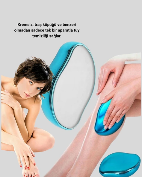 Kristal Tüy Temizleme Cihazı Yüz Kol Bacak Uyumlu Taşınabilir - Resim 4