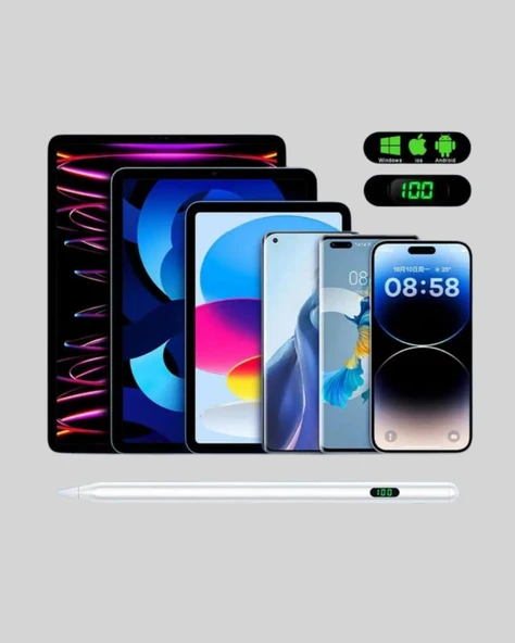 iPad için Manyetik Stylus Kalem 1.5mm Pürüzsüz Yazım Ultra Hassas Uçlu - Resim 5