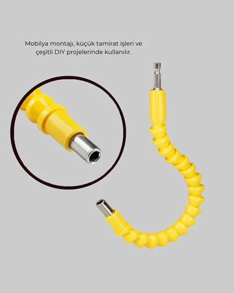 Akrobat Vidalama Uç Seti 12 Parça Profesyonel Dar Alan Kullanım - Resim 3