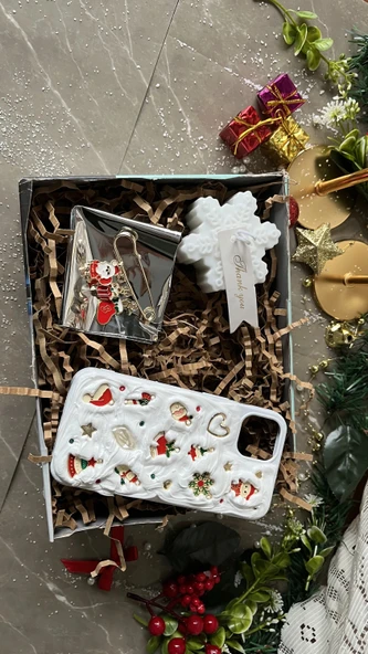 Yılbaşı Konsept iPhone Aksesuar Hediye Seti | Casa di Duck - Resim 4